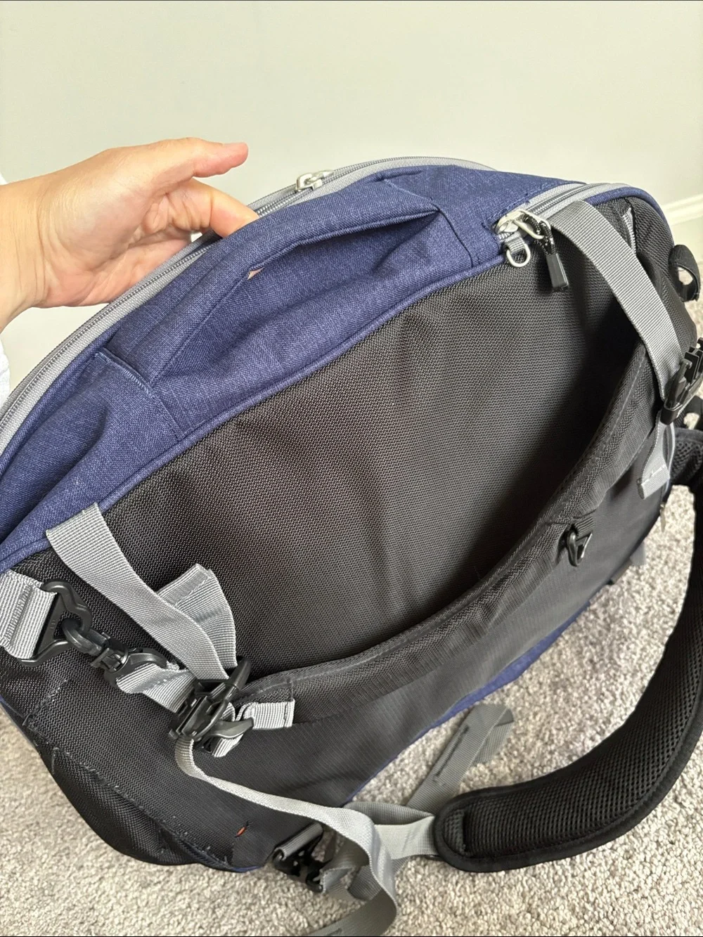 eBags Mother Lode Travel Backpack Convertible Expandable Luggage Bag
